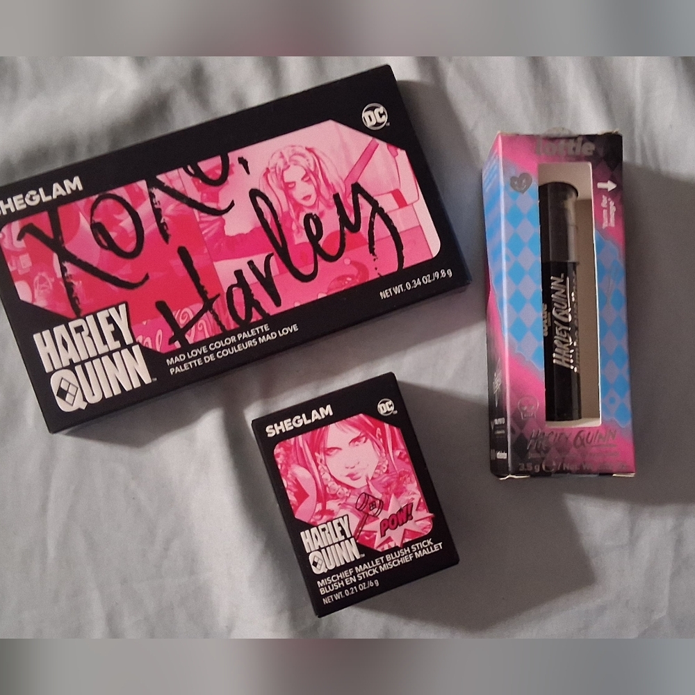 NWT Sheglam Harley Quinn Makeup Bundle